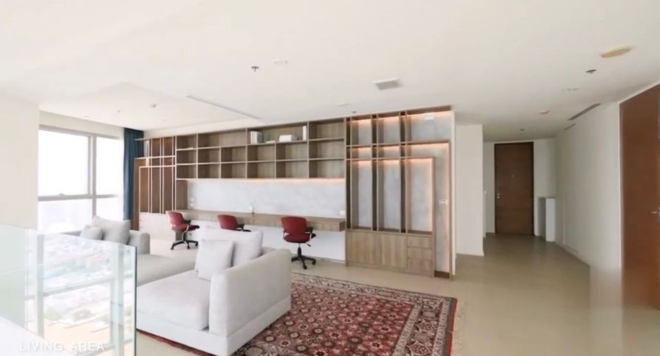 For rent and for sale 3 bedrooms condo in Sathon, Bangkok