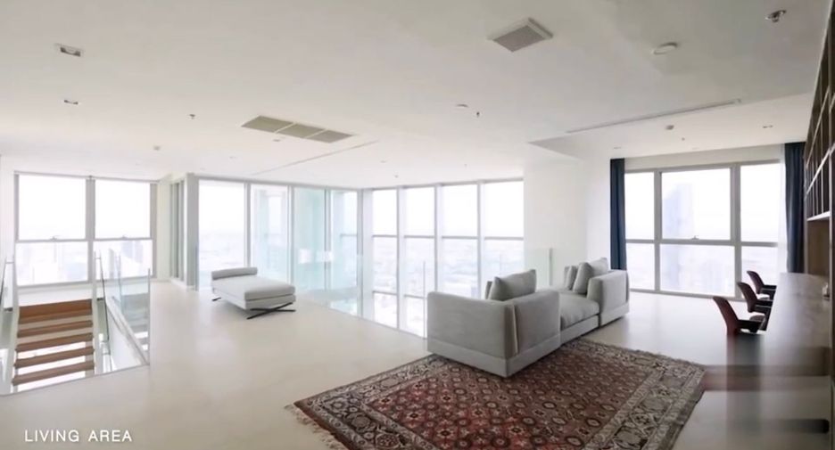For rent and for sale 3 bedrooms condo in Sathon, Bangkok