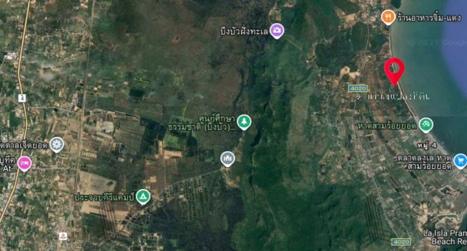 À vendre terrain à Sam Roi Yot, Prachuap Khiri Khan