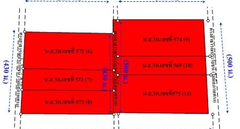 Terreno en venta en Hua Sai, Nakhon Si Thammarat