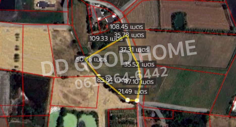 For sale land in Song Phi Nong, Suphan Buri