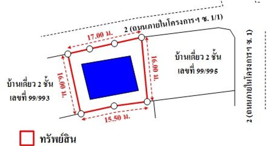 For sale 3 bedrooms house in Bang Sao Thong, Samut Prakan