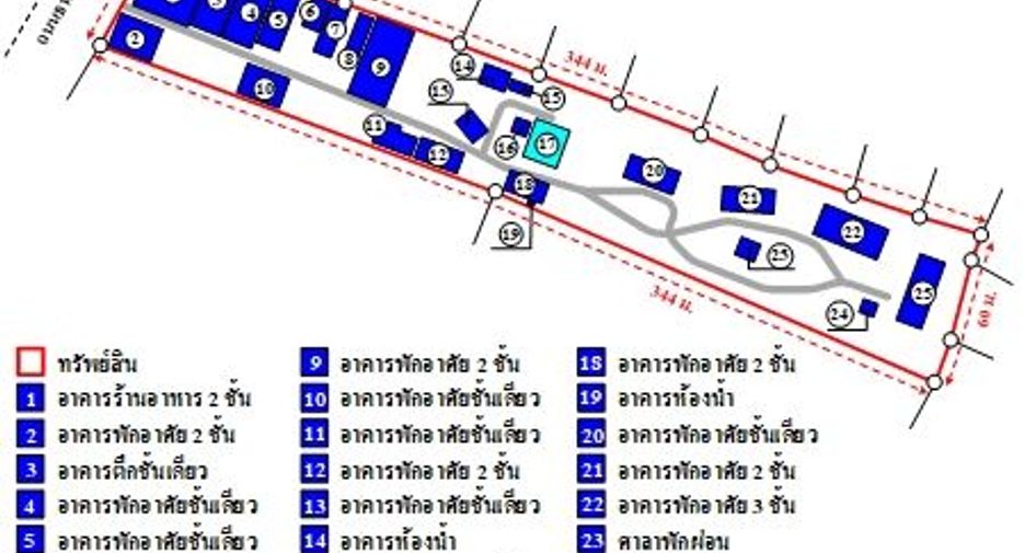 À vendre hôtel à Pak Chong, Nakhon Ratchasima