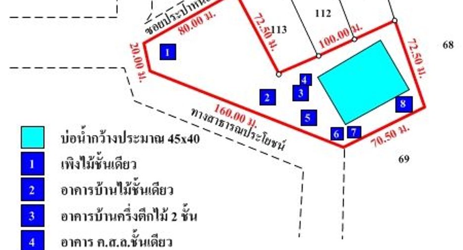 Grundstück zum Kauf in Warin Chamrap, Ubon Ratchathani