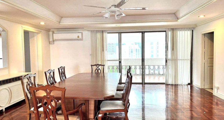 Apartamento con servicios en alquiler de 3 habitaciones en Khlong Toei, Bangkok