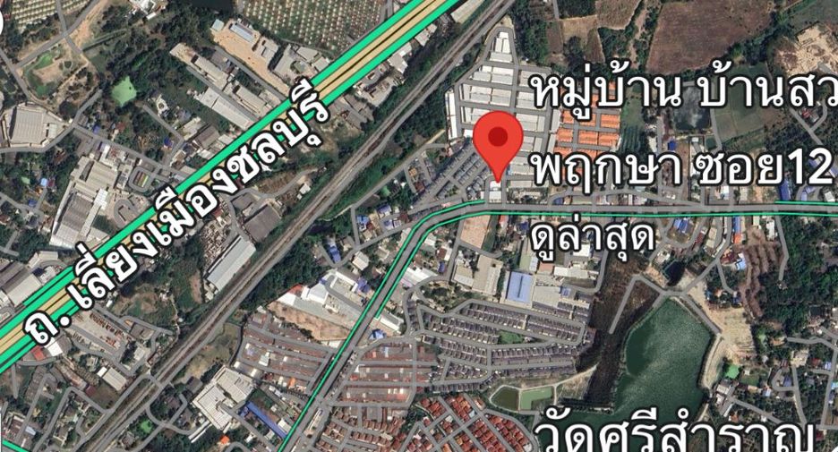 出售 2 卧室 联排别墅 在 Mueang Chon Buri, Chon Buri