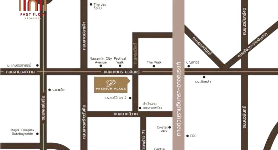 For sale 3 bedrooms townhouse in Lat Phrao, Bangkok