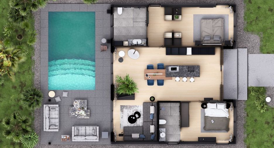 For sale 2 bedrooms villa in Mueang Krabi, Krabi