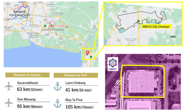 For sale warehouse in Mueang Chon Buri, Chonburi