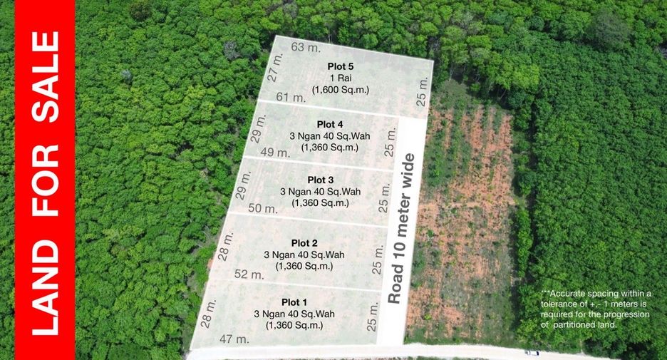 For sale land in Mueang Krabi, Krabi