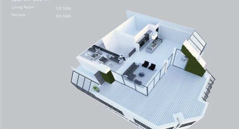 Condo en venta de 3 habitaciones en Sathon, Bangkok