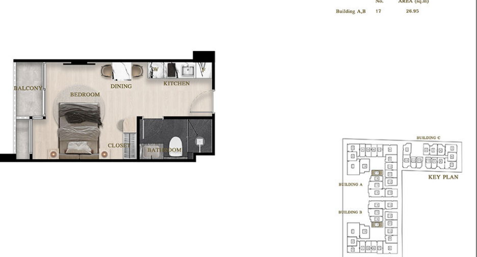For sale 1 bed condo in Bang Lamung, Chonburi