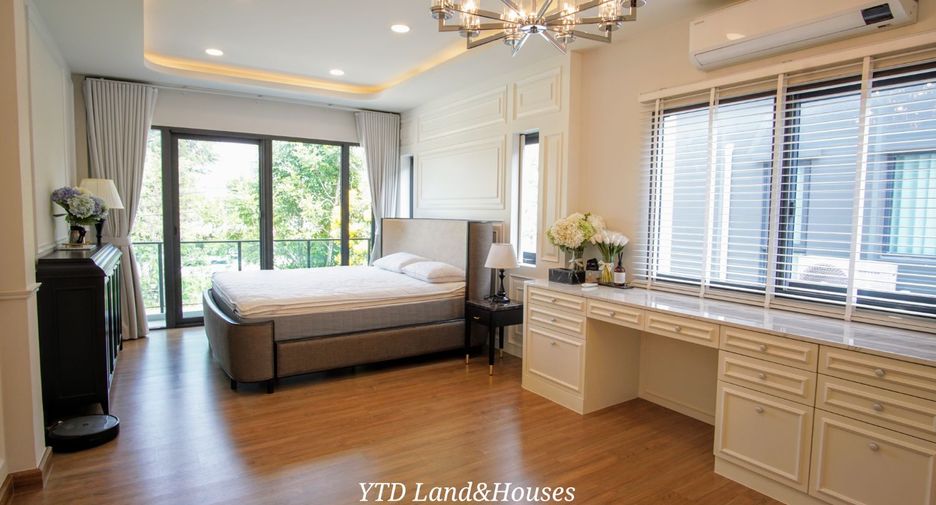 Casa en alquiler de 4 habitaciones en Bang Phli, Samut Prakan