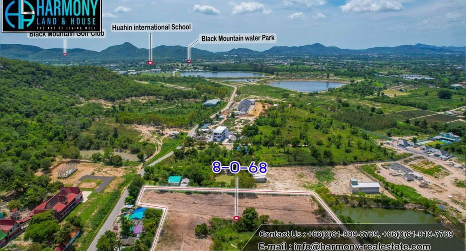 For sale land in Hua Hin, Prachuap Khiri Khan
