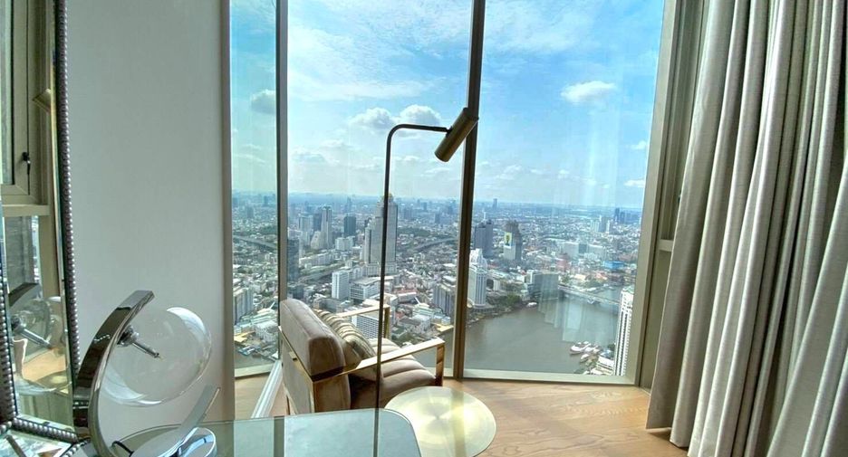 Wohnung zur Miete mit 3 Zimmer in Khlong San, Bangkok