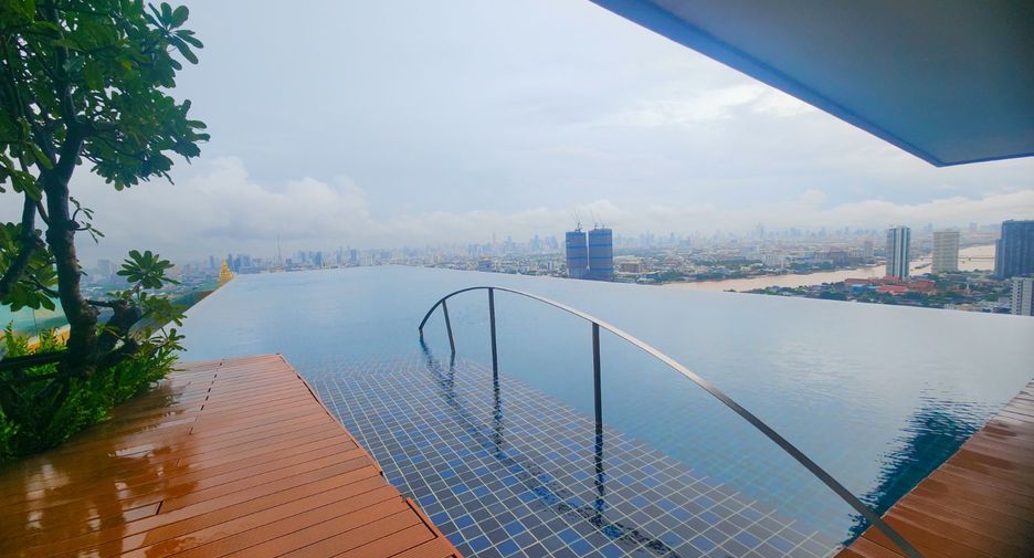 À vendre 1 chambre condo à Bang Phlat, Bangkok