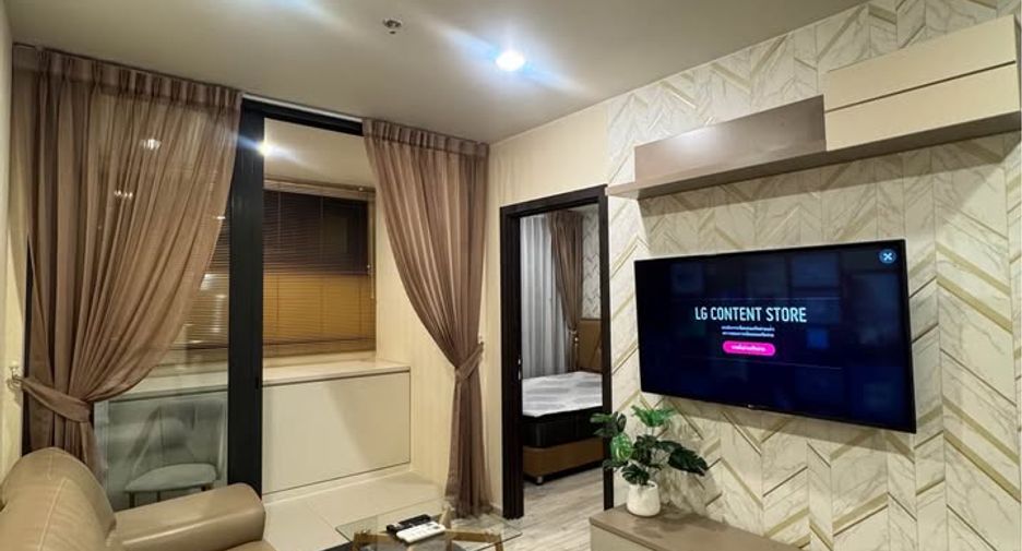 For rent 1 bed condo in Huai Khwang, Bangkok