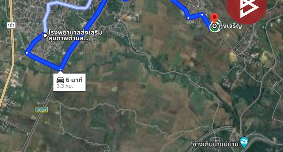 For sale land in Sung Men, Phrae