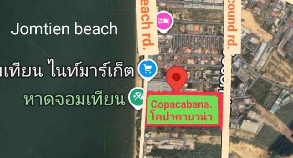 À vendre 1 chambre condo à Bang Lamung, Chonburi
