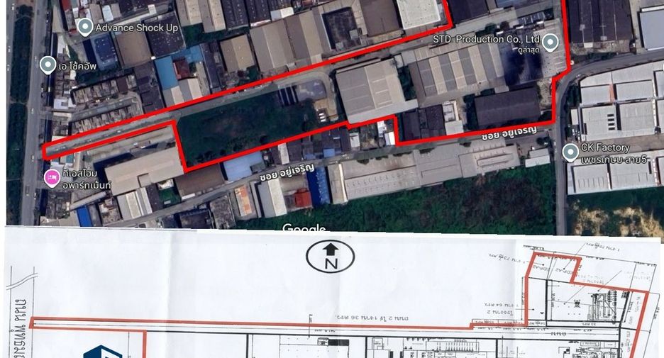 For sale warehouse in Krathum Baen, Samut Sakhon