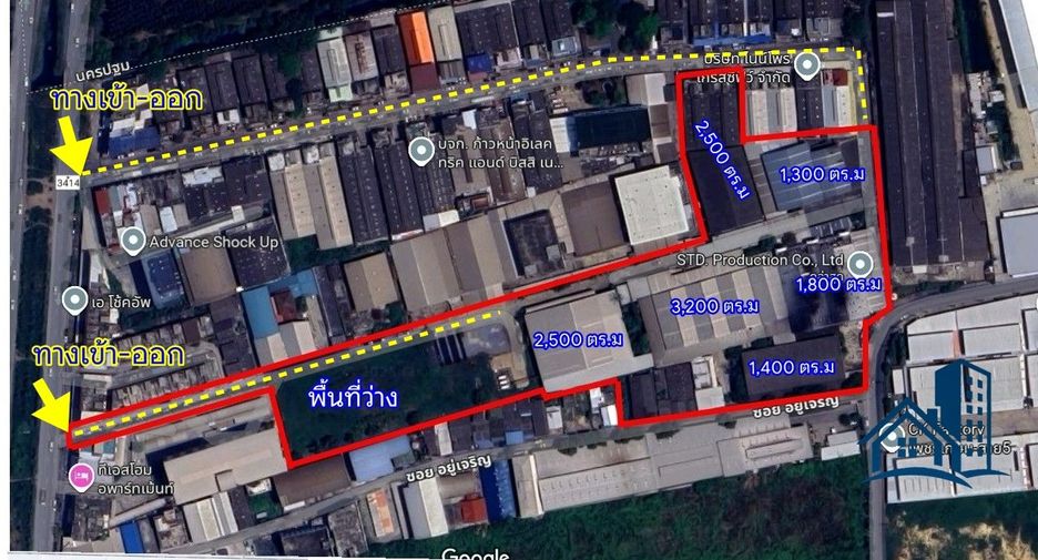 For sale warehouse in Krathum Baen, Samut Sakhon