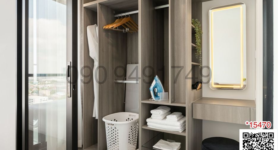 For rent 1 bed condo in Mueang Samut Prakan, Samut Prakan