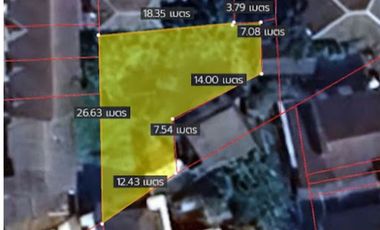 For sale land in Huai Khwang, Bangkok