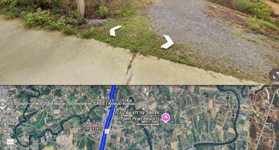 For sale land in Pran Buri, Prachuap Khiri Khan