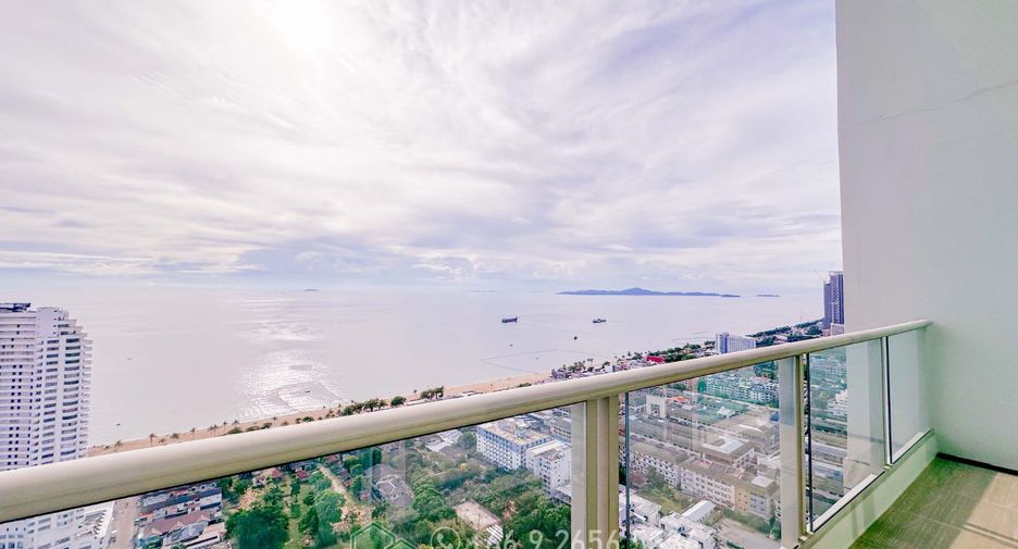 For rent and for sale 2 bedrooms condo in Jomtien, Pattaya