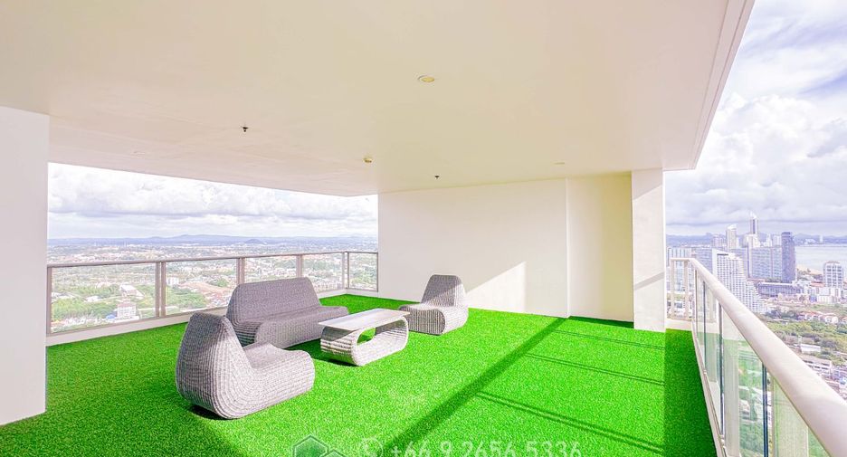 For rent and for sale 2 bedrooms condo in Jomtien, Pattaya