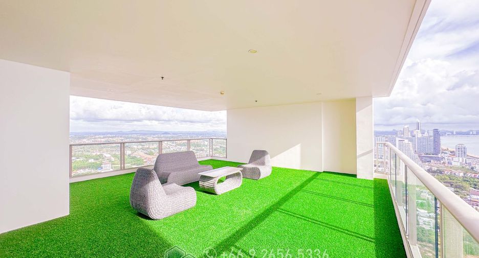 For rent and for sale 2 bedrooms condo in Jomtien, Pattaya