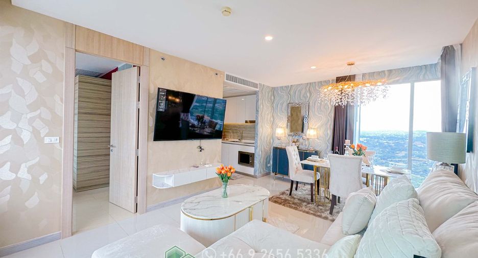 À louer et à vendre 1 chambre condo à Bang Lamung, Chonburi