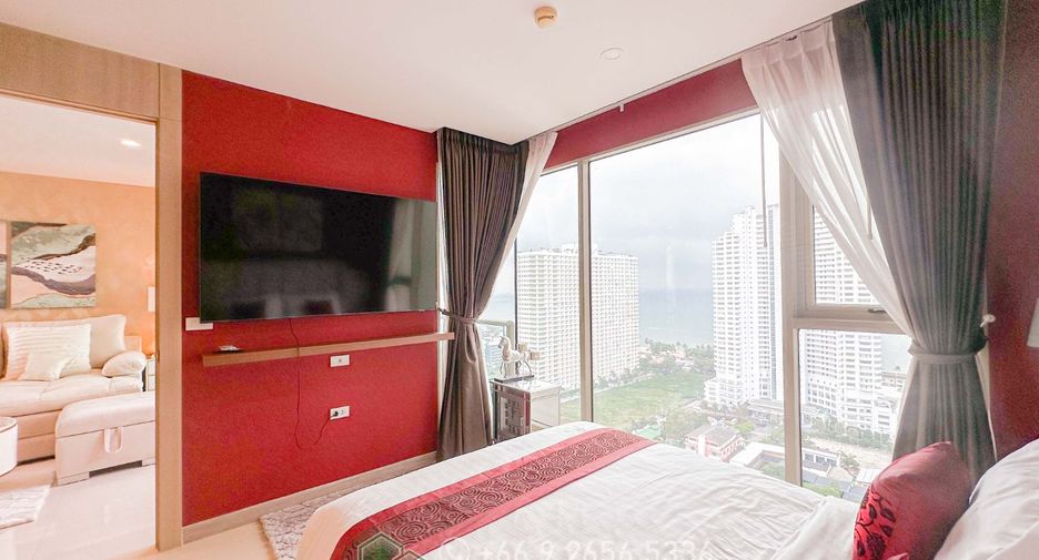 À louer et à vendre 1 chambre condo à Bang Lamung, Chonburi