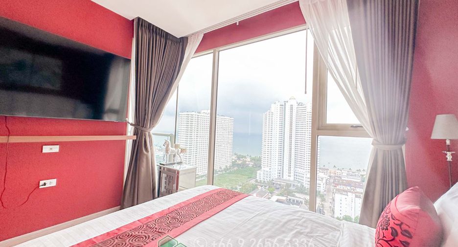 À louer et à vendre 1 chambre condo à Bang Lamung, Chonburi