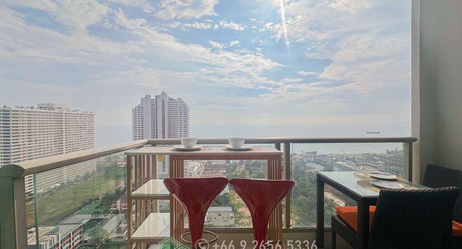 À louer et à vendre 1 chambre condo à Jomtien, Pattaya