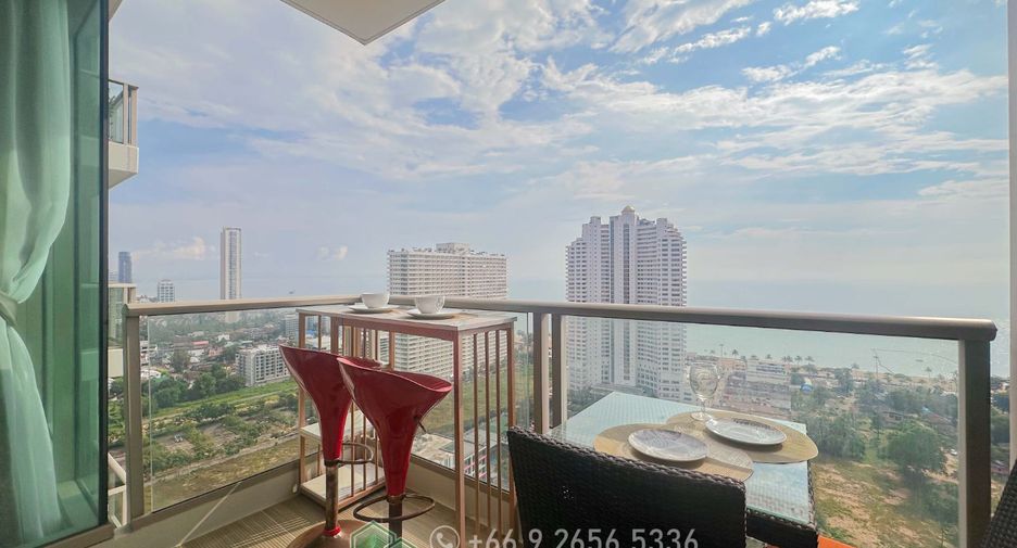 À louer et à vendre 1 chambre condo à Jomtien, Pattaya