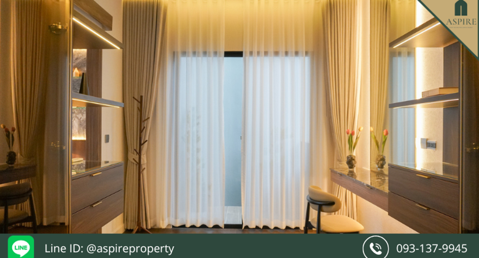 For rent and for sale 4 bedrooms house in Bang Kapi, Bangkok