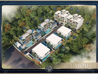 À vendre 4 chambres villa à Na Jomtien, Pattaya