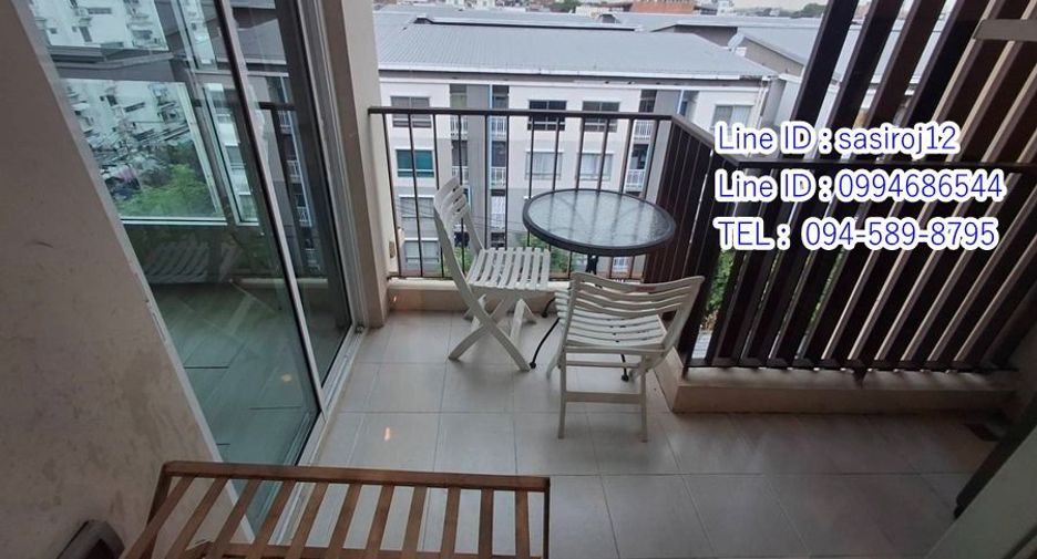 For rent 1 bed condo in Thon Buri, Bangkok