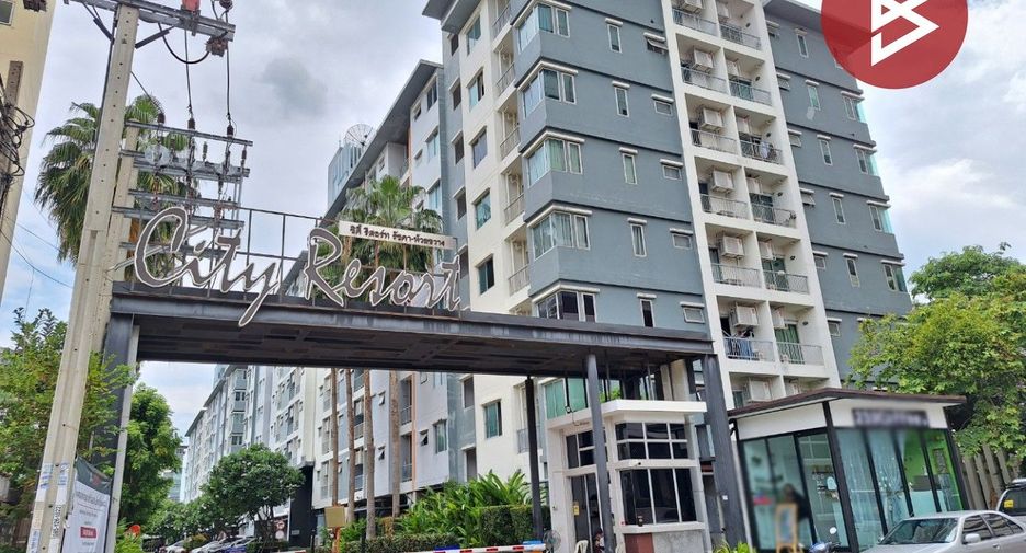 For sale 1 bed condo in Huai Khwang, Bangkok