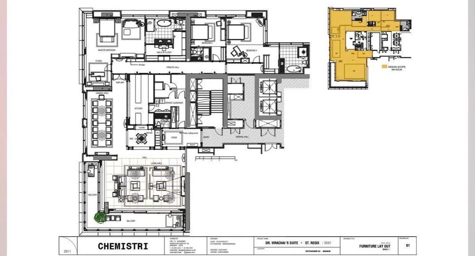 For sale 3 bedrooms condo in Pathum Wan, Bangkok