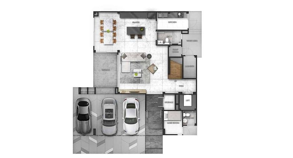 For rent 4 bedrooms house in Suan Luang, Bangkok