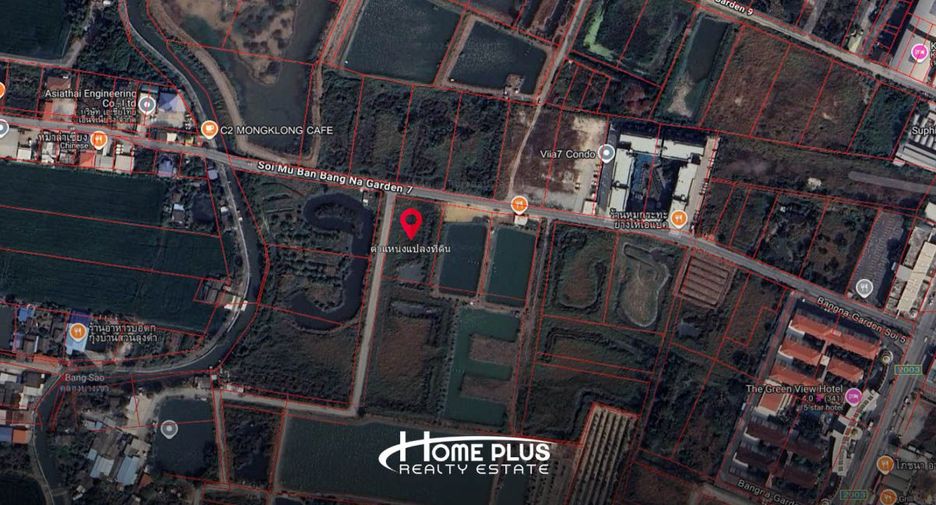 出售 土地 在 Bang Sao Thong, Samut Prakan
