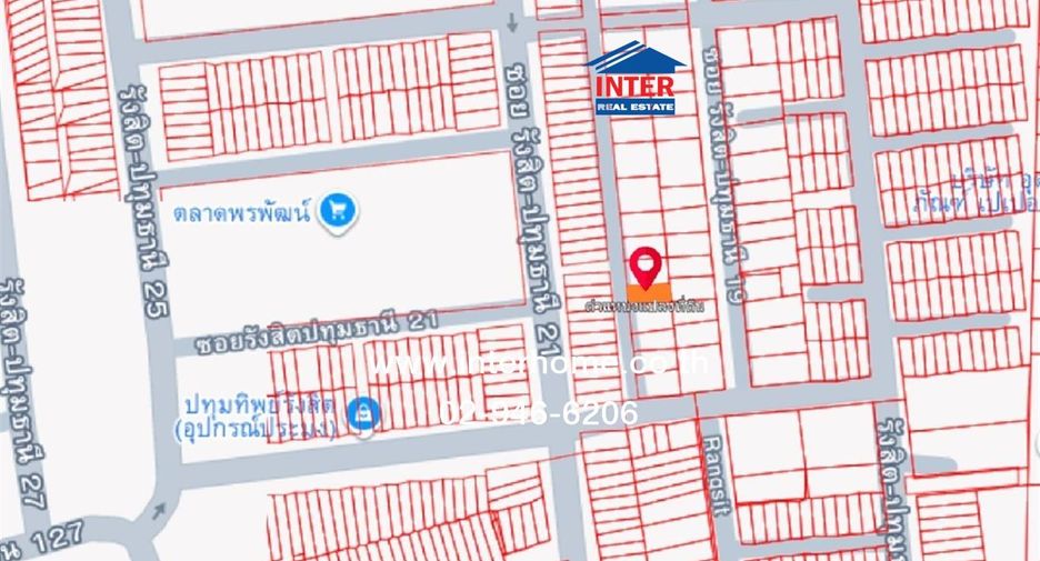 Terreno en venta en Thanyaburi, Pathum Thani
