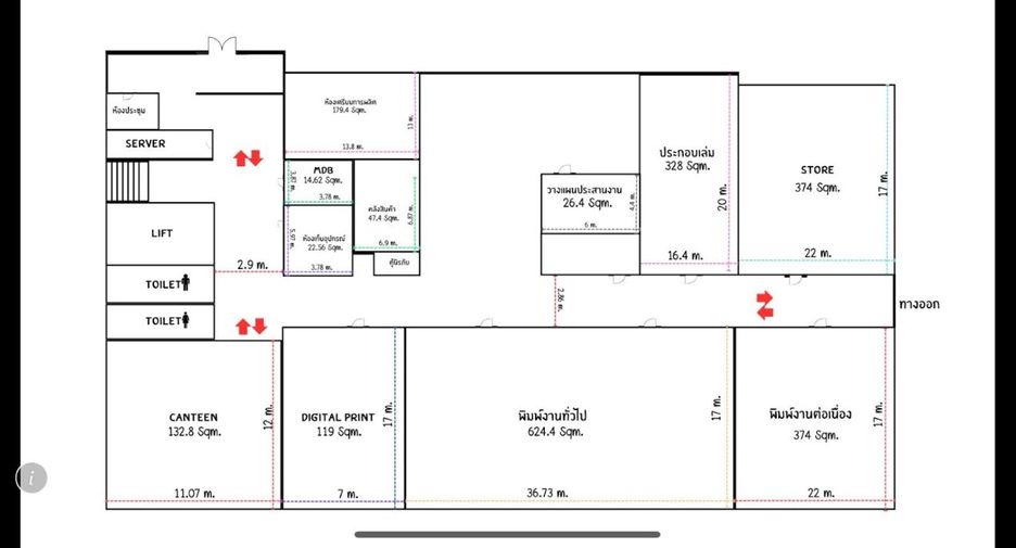 For sale 10 bedrooms retail Space in Lat Krabang, Bangkok