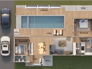 Villa zum Kauf mit 3 Zimmer in Bang Lamung, Chonburi