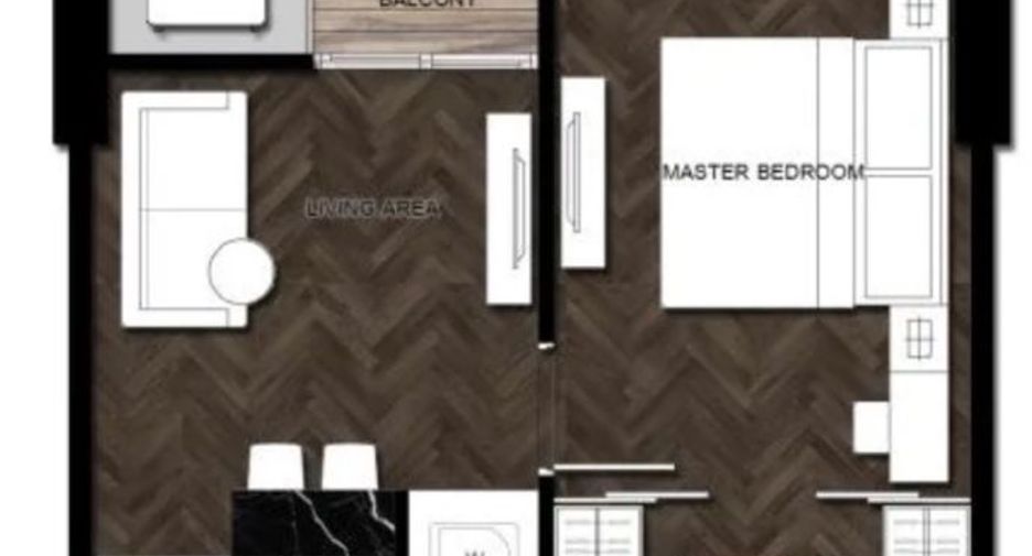 For sale 1 bed condo in Khlong Toei, Bangkok