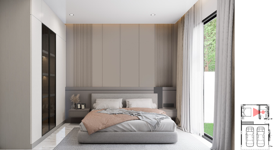 Haus zum Kauf mit 5 Zimmer in Bang Lamung, Chonburi
