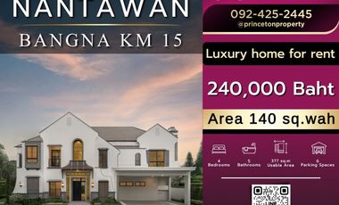 Casa en alquiler de 4 habitaciones en Bang Phli, Samut Prakan