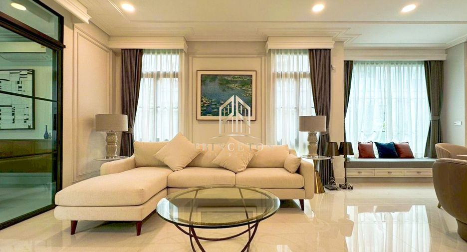 For rent and for sale 4 bedrooms house in Bang Phli, Samut Prakan